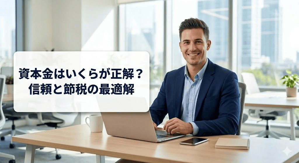 株式会社の資本金はいくらが正解？1円起業のリスクと「銀行審査・節税」で損をしない決め方