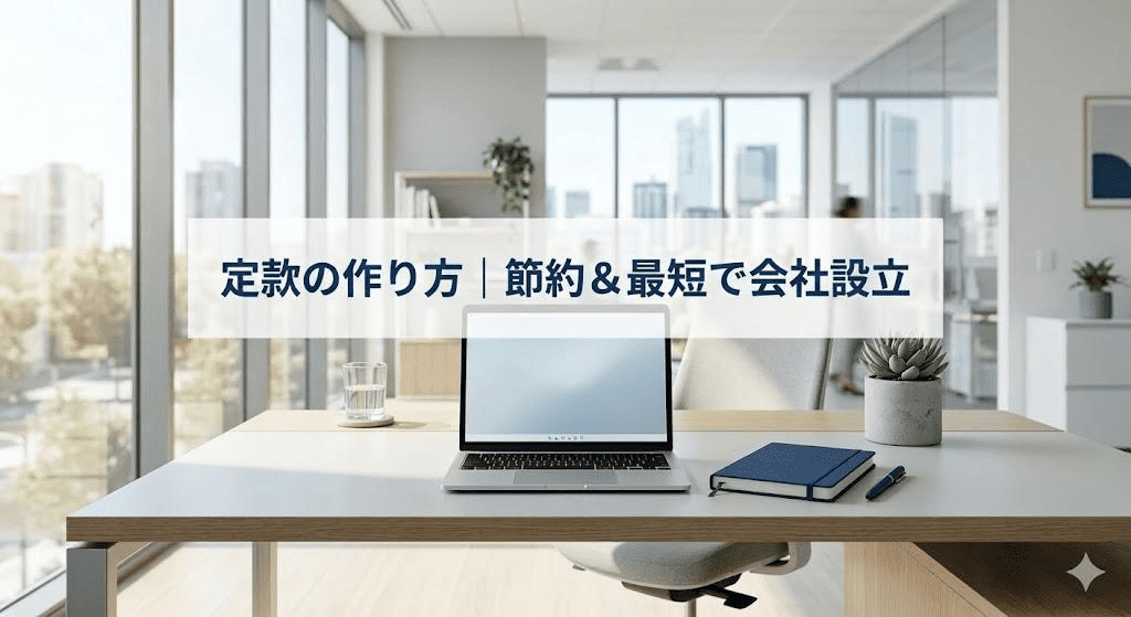 定款の作り方ガイド｜安く、最短で「会社の憲法」を完成させる全手順