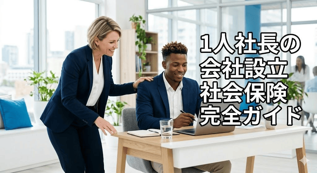 【会社設立】社会保険の手続き完全ガイド！1人社長が最短で本業に集中する方法