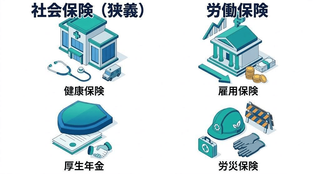 個人事業主(国保・国年)と法人(社会保険)の比較