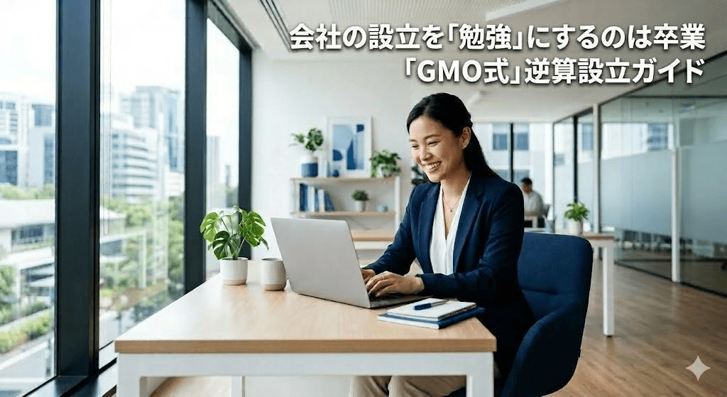 会社の設立を「勉強」にするのは卒業。最短で本業に専念する「GMO式」逆算設立ガイド