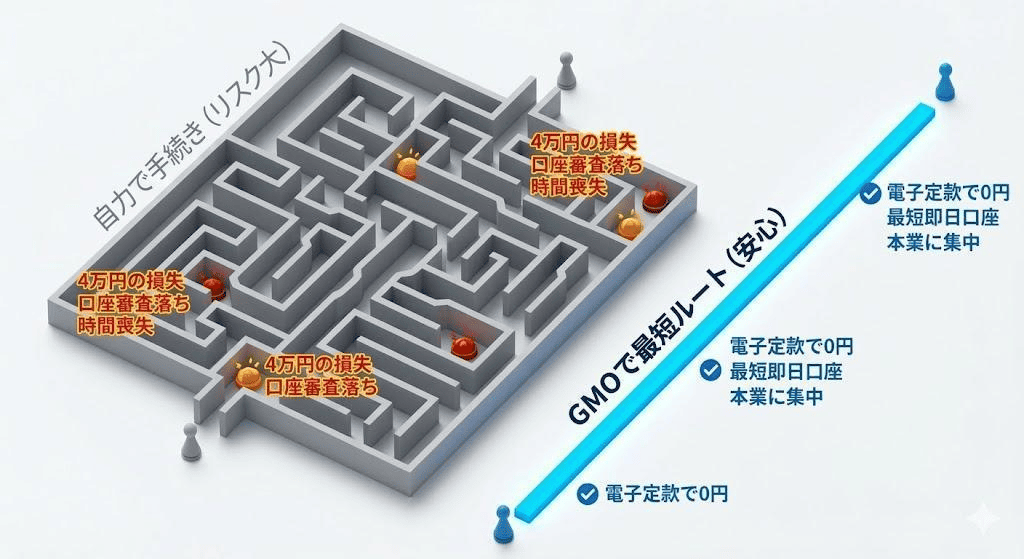 地雷3：自宅住所の公開によるプライバシー・信頼性リスク