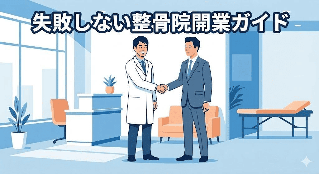 整骨院を開業するには？費用相場から保健所届出、MEO集客まで徹底解説