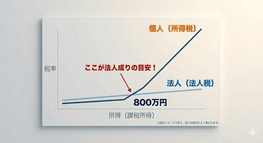 2. 節税だけじゃない！法人化の3大メリット