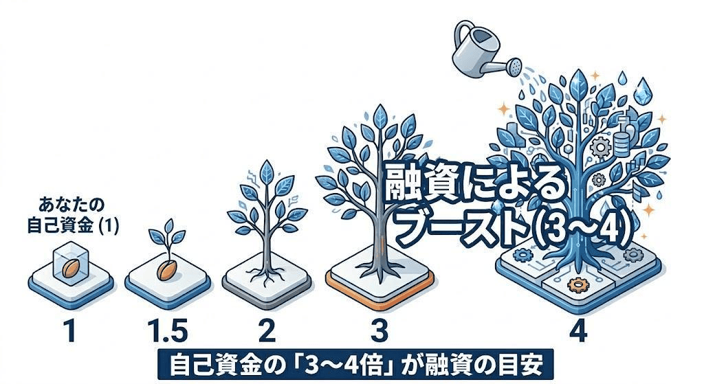自己資金はいくら必要?融資額が決まる「法則」