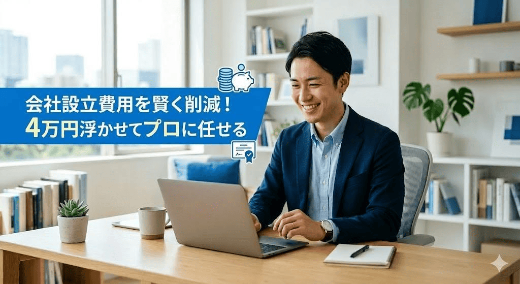 会社設立費用を最小化!電子定款で4万円浮かせてプロに任せる賢い起業術