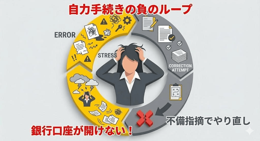 罠③：法人口座の「審査落ち」という起業難民問題