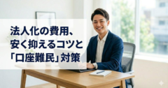 法人化の費用はいくら？安く抑えるコツと「口座難民」を防ぐ設立ガイド