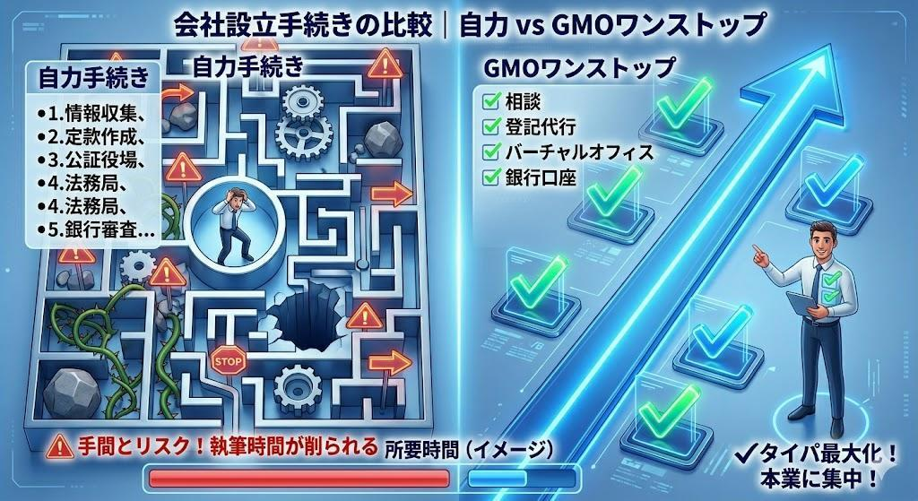 面倒なことはすべてお任せ。GMOで叶える「攻め」の法人インフラ