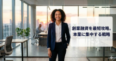 創業融資の審査を最短で通す！自己資金の壁を越え、本業に集中するための全戦略