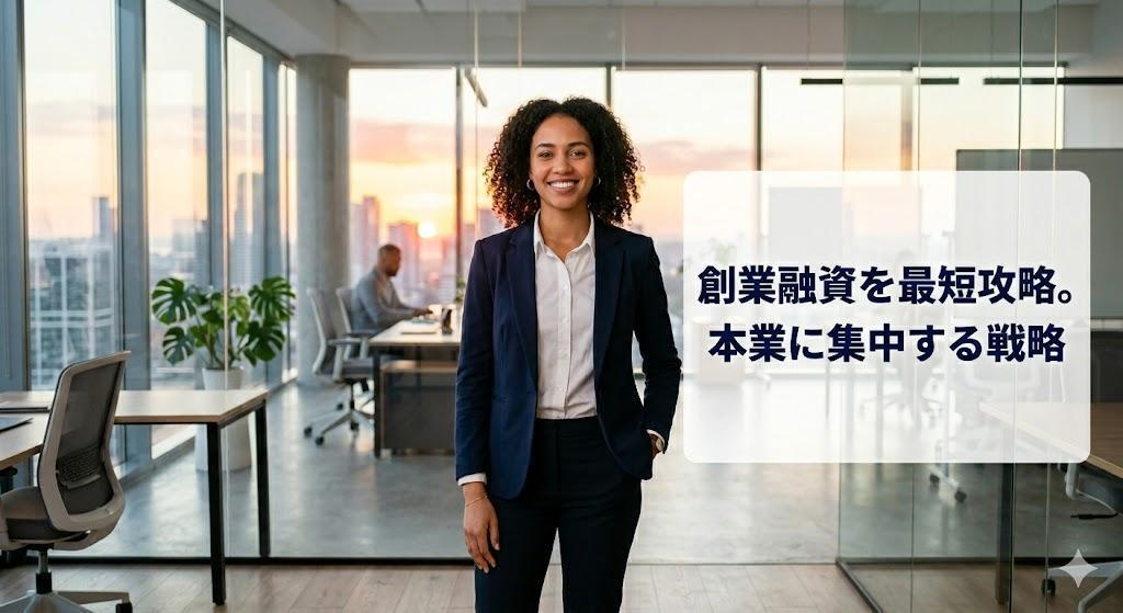創業融資の審査を最短で通す！自己資金の壁を越え、本業に集中するための全戦略