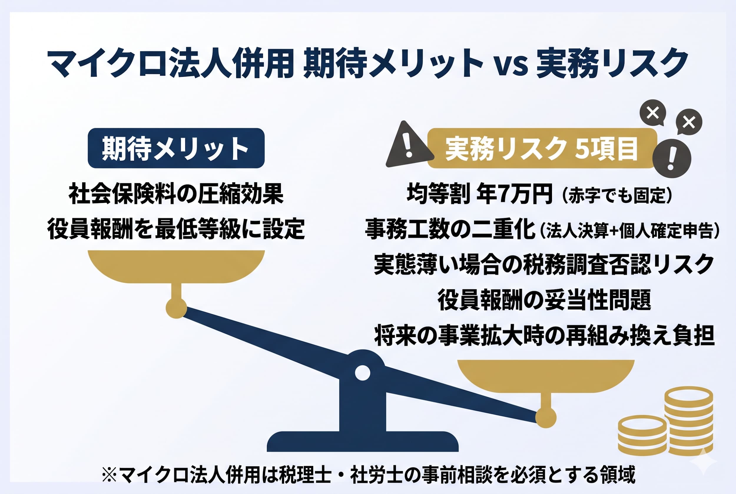 個人事業のまま手取りを高める「5つの武器」