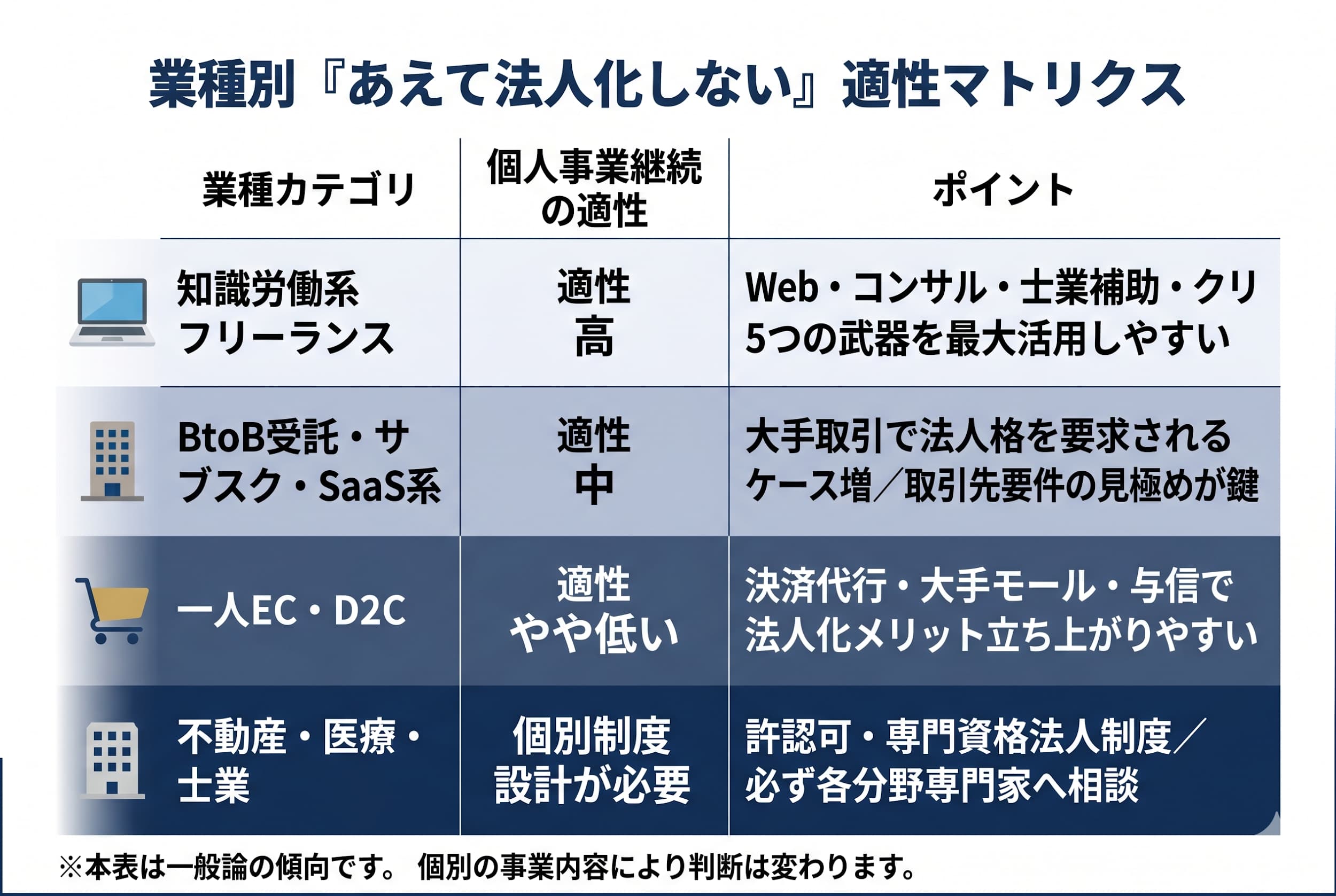 マイクロ法人併用は「あり」なのか？慎重論で読み解く